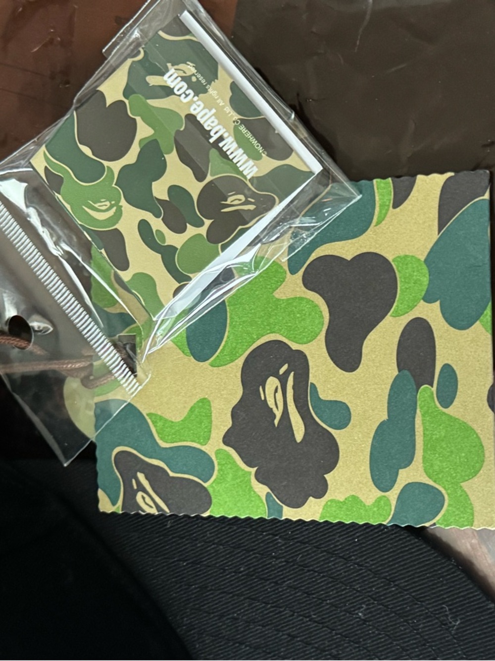 Bape Black Snapback Hat with Multicolor Embroidered Logo - Picture 7 of 11